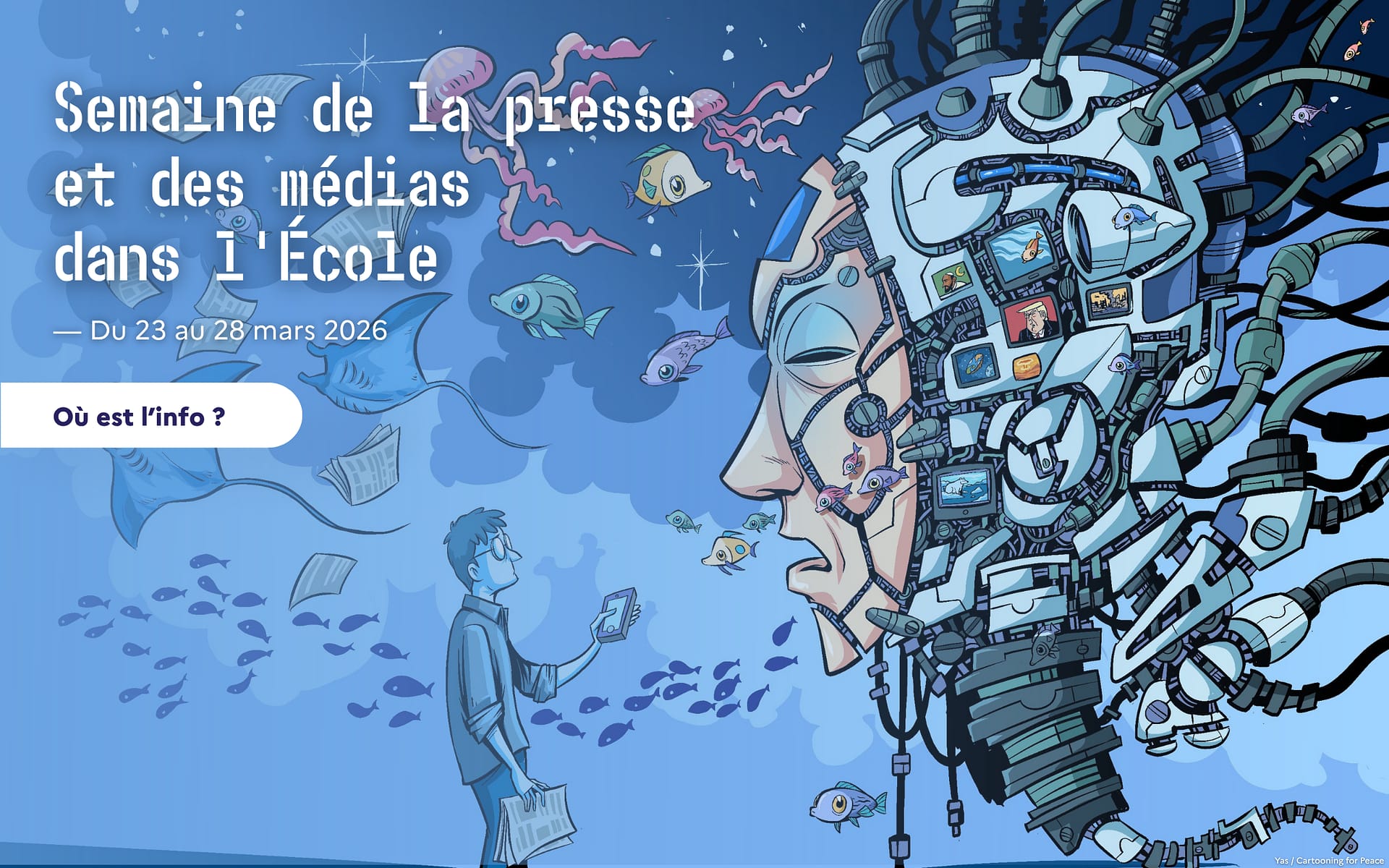 La semaine de la presse et des médias dans l’école : une action éducative de premier plan
